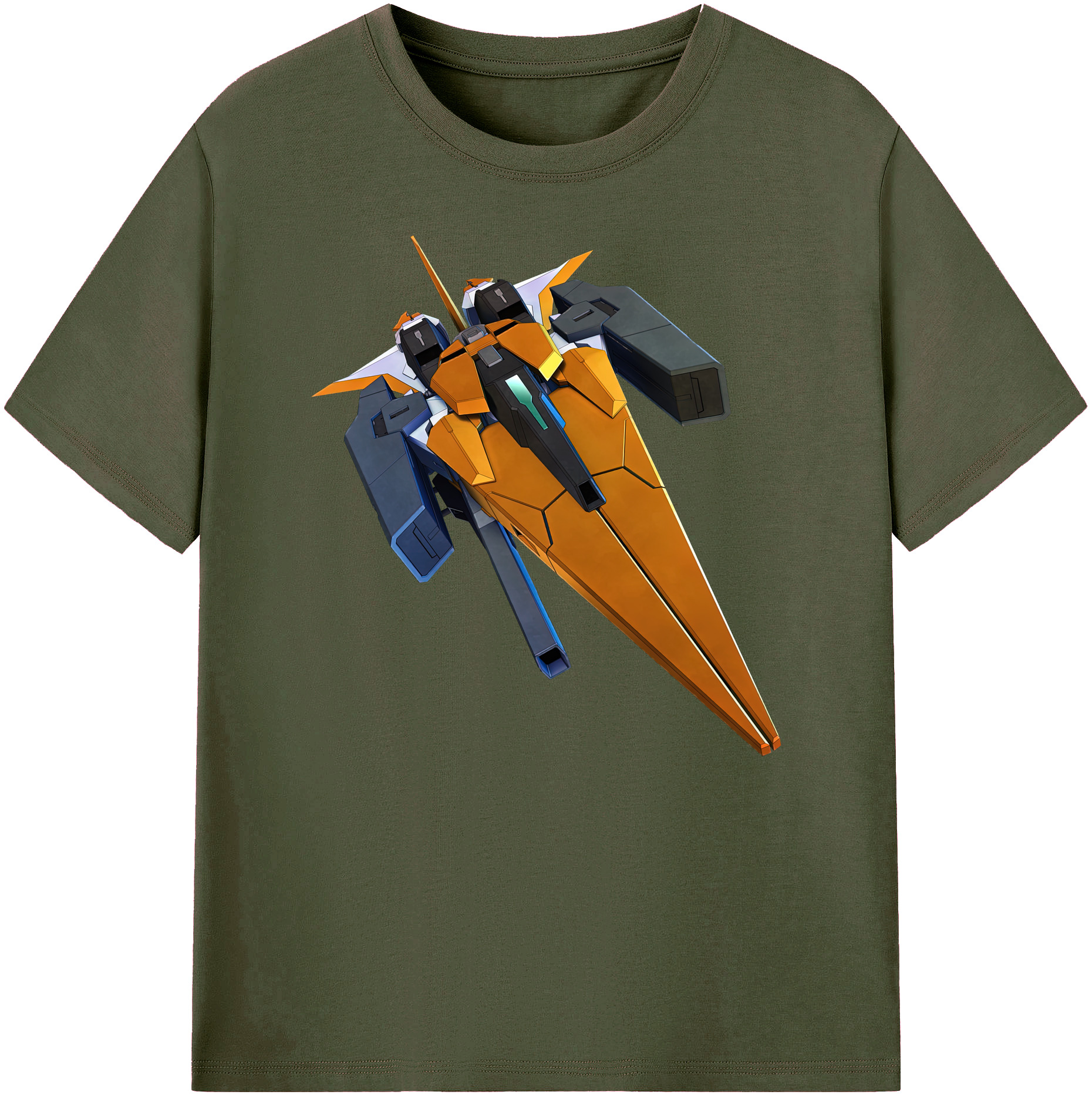 （画像用） 機動戦士ガンダム Mobile Suit Gundam 綿100％ メンズ半袖Tシャツ｜肌触りやわらか＆通気性